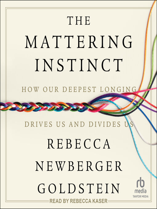 Cover image for The Mattering Instinct
